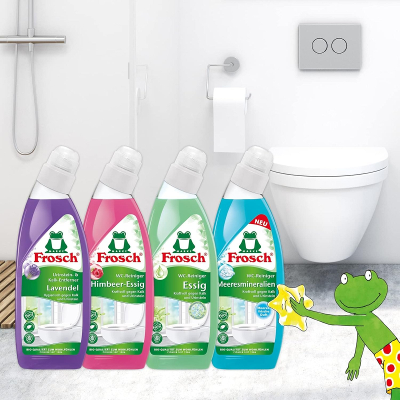 Chai Dung Dịch Tẩy Bồn Cầu Frosch 750ml Hương Chanh